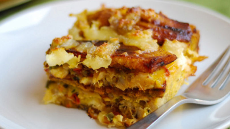 Pastel de chucho margariteño